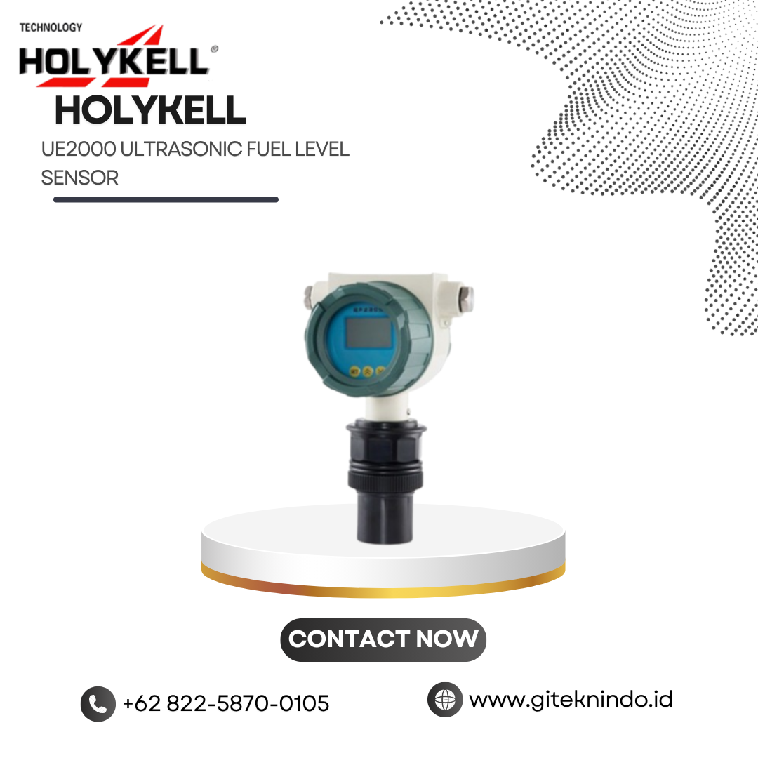UE2000 Ultrasonic Fuel Level Sensor untuk monitoring level bahan bakar