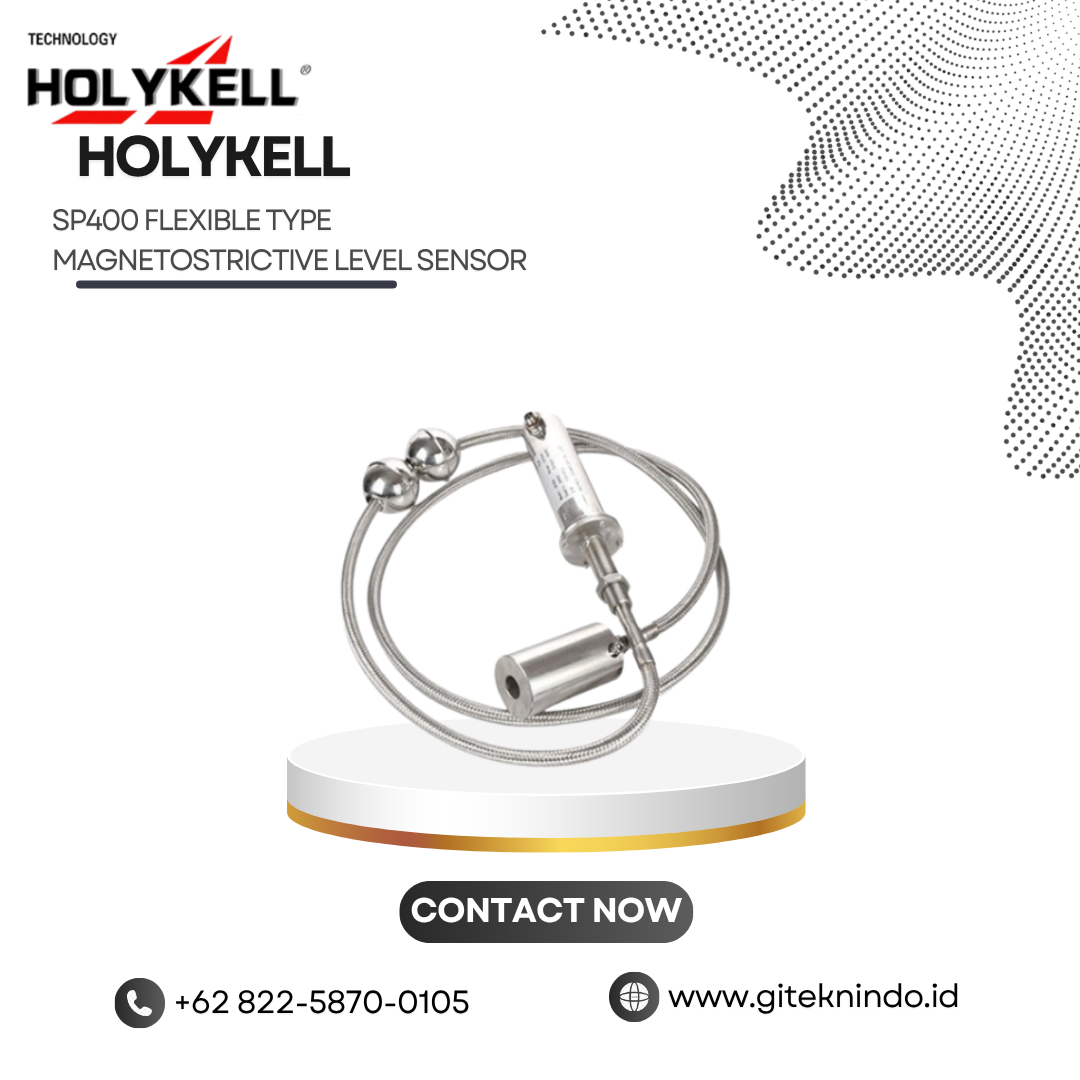 SP400 Flexible Type Magnetostrictive Level Sensor untuk pengukuran level cairan dalam tangki