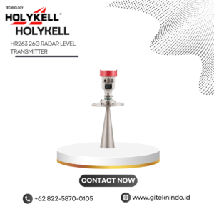 HR263 26G Radar Level Transmitter untuk pengukuran level cairan dan material