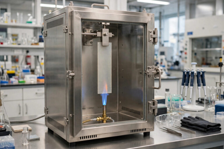 Alat Uji Bakar Flammability Test Equipment